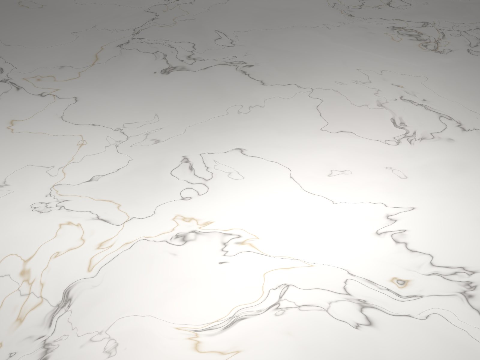 Rendu d’une surface en résine effet marbre blanc veiné de gris